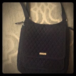 Vera Bradley navy purse, almost new.
